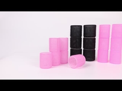 柔らかいフックとループヘアローラー / サロン女性のための睡眠ヘアローラーロール