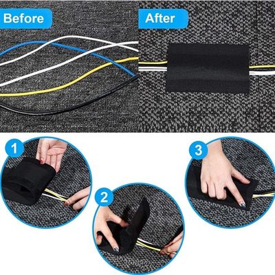Cable Grip Floor Cable Cover Cords Cable Protector Cable Management Only for Commercial Office Carpet