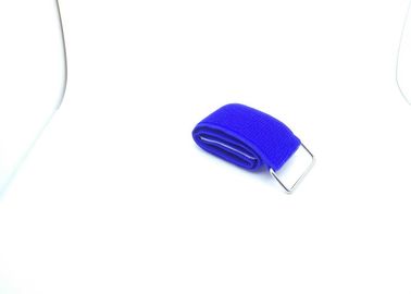 冷たい抵抗の伸縮性があるホックおよびループ革紐250*50mmの絹の印刷のロゴ