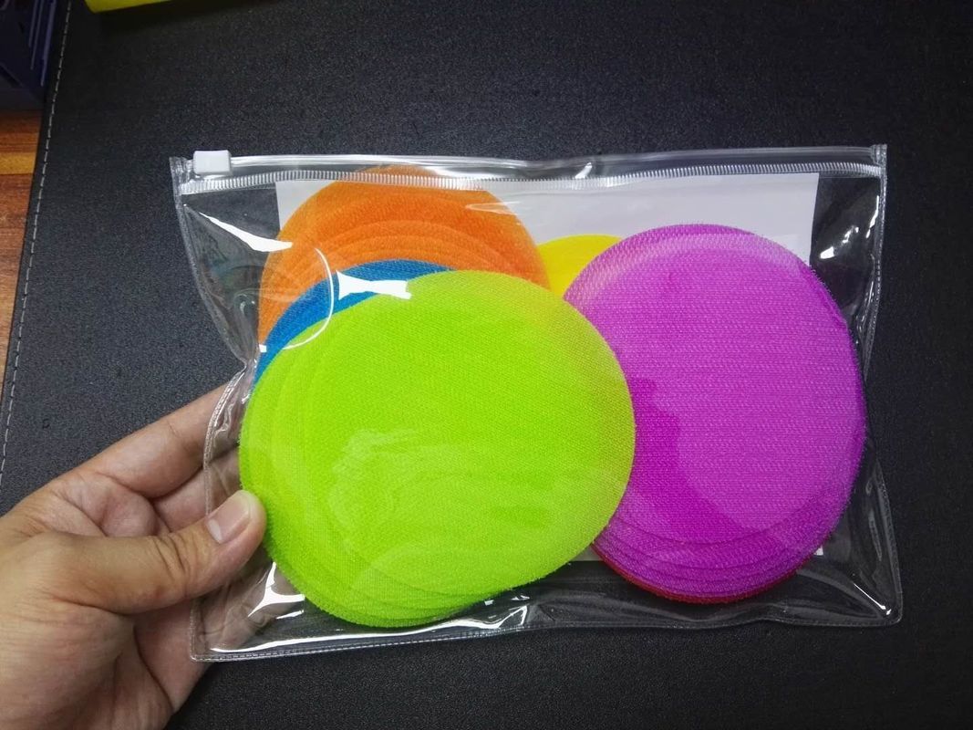 自己接着多色刷りのホックおよびループ テープ カーペットの点のマーカー